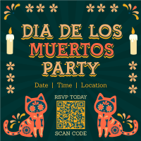 Muerto Cat Party Instagram post Image Preview
