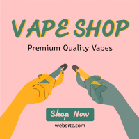 Premium Vapes Linkedin Post Preview