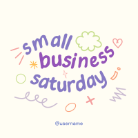 Small Business Saturday Instagram Post Design