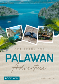 Palawan Adventure Flyer Design