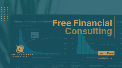 Simple Financial Consulting Facebook event cover Image Preview