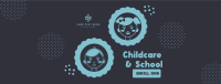 Childcare and School Enrollment Facebook Cover Image Preview