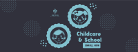 Childcare and School Enrollment Facebook cover Image Preview
