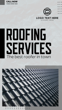 Roofing Services Facebook story Image Preview