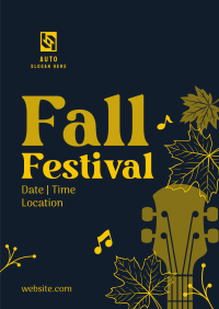 Fall Festival Celebration Poster Image Preview