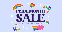 Pride Day Flash Sale Facebook Ad Design