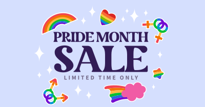 Pride Day Flash Sale Facebook ad Image Preview