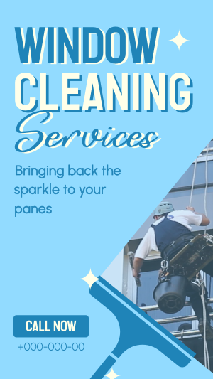 Sparkling Window Cleaning Facebook story Image Preview