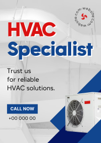 HVAC Specialist Poster Image Preview