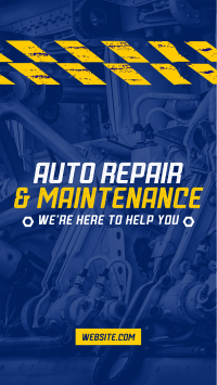 Car Repair Facebook story Image Preview