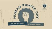 Human Rights Protest Facebook event cover Image Preview