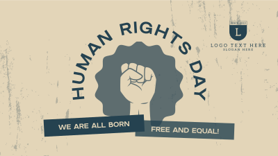 Human Rights Protest Facebook event cover Image Preview