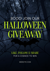 Haunted Night Giveaway Flyer Image Preview