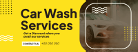 Sleek Car Wash Services Facebook Cover Design