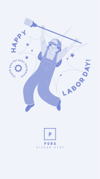Labor Day Jump Facebook Story Design