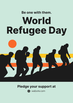 Refugee March Poster Image Preview