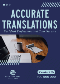 Corporate Translator Professional Flyer Design