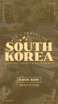 Travel to Korea Instagram reel Image Preview