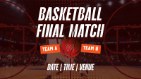 Basketball Championship Match Animation Preview