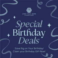 Agnostic Birthday Deals Instagram Post Preview