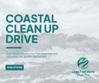 Beach Clean Up Facebook post Image Preview