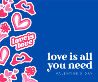 Love is Love Facebook Post Design