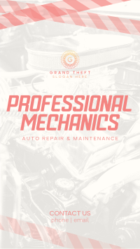 Mechanic Pros Instagram Story Design