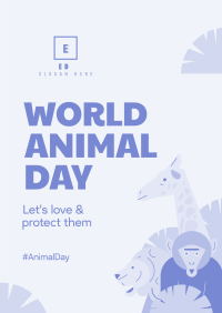 World Animal Day Poster Image Preview