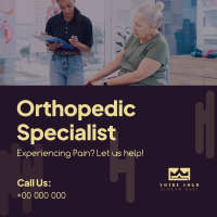 Orthopedic Specialist Linkedin Post Image Preview