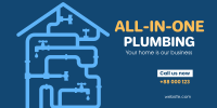 All-in-One plumbing services Twitter post Image Preview