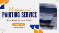 Professional Painting Service Facebook Event Cover Design