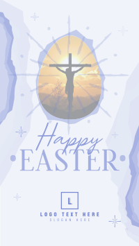 Religious Easter Facebook Story Design