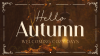 Hello Autumn Greeting Video Preview