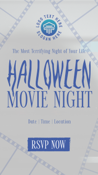 Halloween Movie Night Instagram Reel Preview