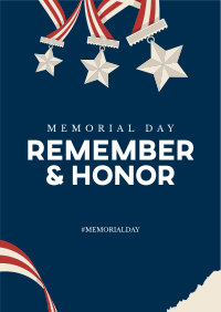 Memorial Day Poster Design