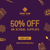 Back to School Discount Instagram post Image Preview