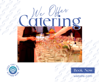Dainty Catering Provider Facebook Post Design