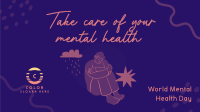 Mental Health Care Facebook Event Cover Design