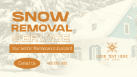 Pro Snow Removal Facebook Event Cover Design