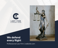 Law Firm Facebook post Image Preview