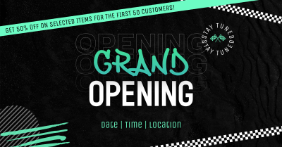 Street Grand Opening Facebook ad Image Preview