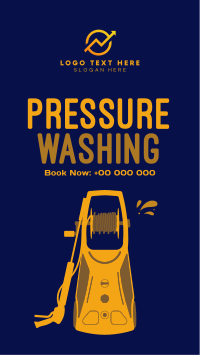 Pressure Washing Expert Instagram Story Design