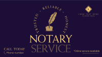 The Trusted Notary Service Facebook event cover Image Preview