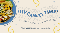 Giveaway Food Bowl Facebook event cover Image Preview