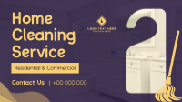 Home Cleaning Service Animation Preview