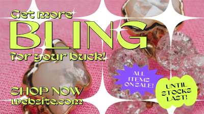 Jewelry Maximalist Sale Facebook event cover Image Preview