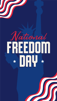 Freedom Day Celebration TikTok video Image Preview