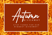 Leafy Autumn Giveaway Pinterest board cover Image Preview