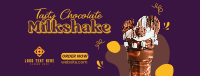 Never Too Much Choco Facebook Cover Design