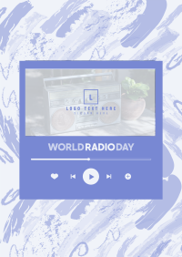 Radio Day Player Flyer Image Preview